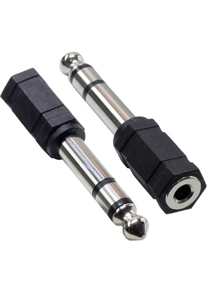 6.3 mm St E/3.5mm 1d Çevirici (3.5mm-6.3mm Yükseltici) (5047)