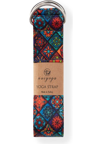Baklava Desenli Yoga Kemeri ( Kayışı )