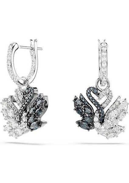 5705728 Swarovski Küpe Swan:pe Whıte/rhs