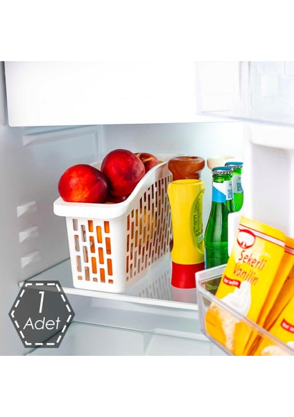 Org-22 Çok Amaçlı Buzdolabı Içi Düzenleyici Sebze Meyve Organizer Sepet