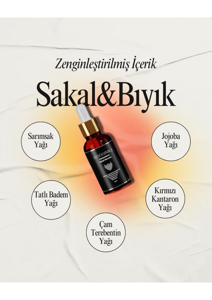 Sakal&bıyık Serumu(Seyrek Sakal, Köselik Sorunu ve Bakımlı Bir Sakal Görünümü Için Üretilmiş) modelleri