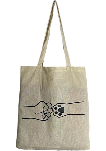 Shop Best Friend Forever Baskılı Bez Çanta