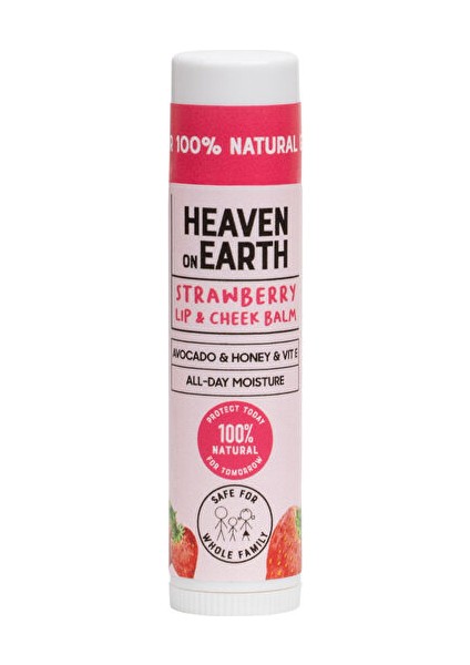 Strawberry Lip & Cheek Balm Nemlendirici Besleyici Renkli ve Çilekli Dudak ve Yanak Balmı