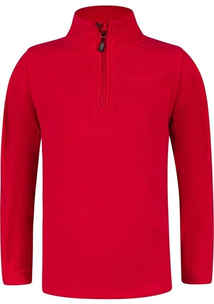 Clara Çocuk Yarım Fermuarlı Ince Polar Sweatshirt