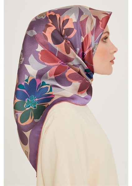 Armine Ipek Eşarp 2025 Kış - 9238-01 Lavanta Twill fiyatları