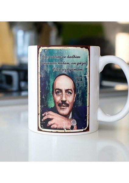 Cemal Süreya Şiirli Bardak