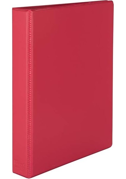 Evrak Sunum Klasörü A5 Pvc 3 cm 4 Halkali 19,5X23 cm Kirmizi