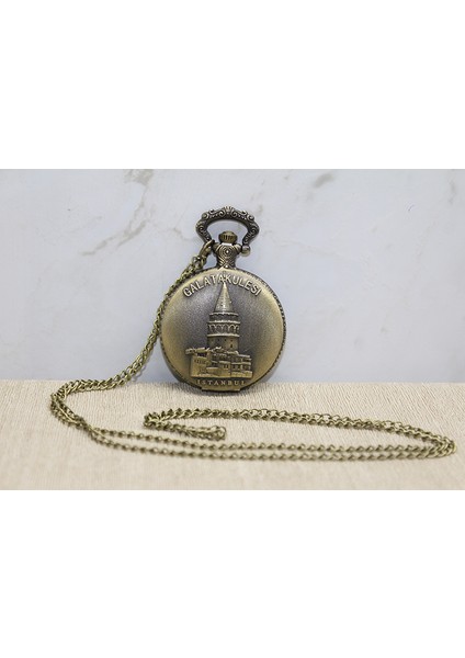 Galata Kulesi Tasarımlı Köstekli Saat