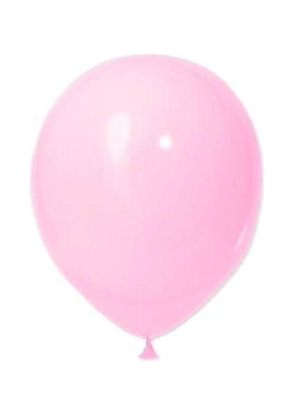 Açık Pembe Lateks Mini Balon 5 Inc 12 cm 10'lu