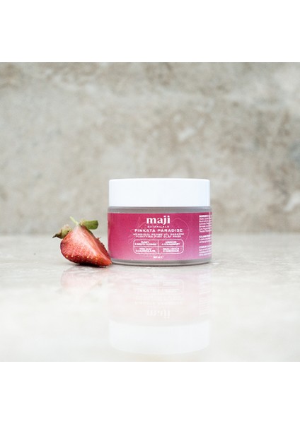 Pinksta Paradise Pembe Kil Arındırıcı Krem Maske Kuru&hassas Ciltler