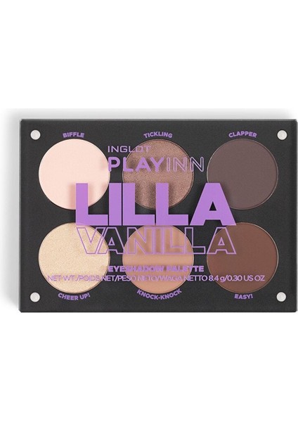 Playınn Lilla Vanilla Eye Shadow Palette