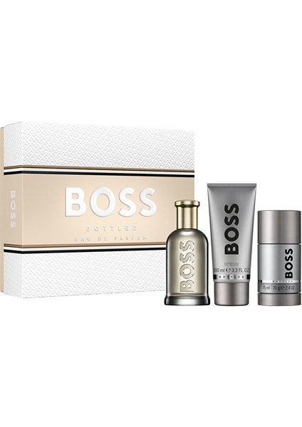 Boss Bottled Edp Parfüm Set 100 SG100 DS75 Iv