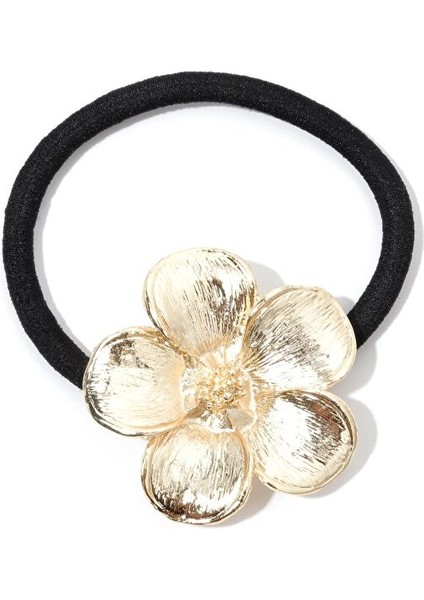 Çiçek Detaylı Saç Tokası