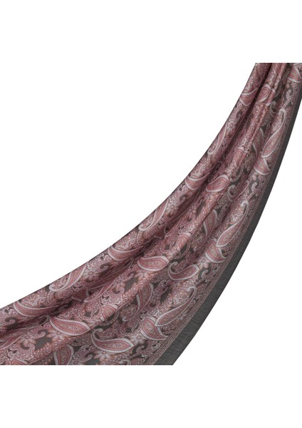 Ipekevi Desenli Tensoft Şal - Mezopotamya Desenli - Gül Kurusu Füme fiyatları