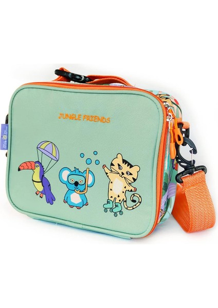 Moo Soft Cuddles & Isı Yalıtımlı Beslenme Çantası Jungle Friends
