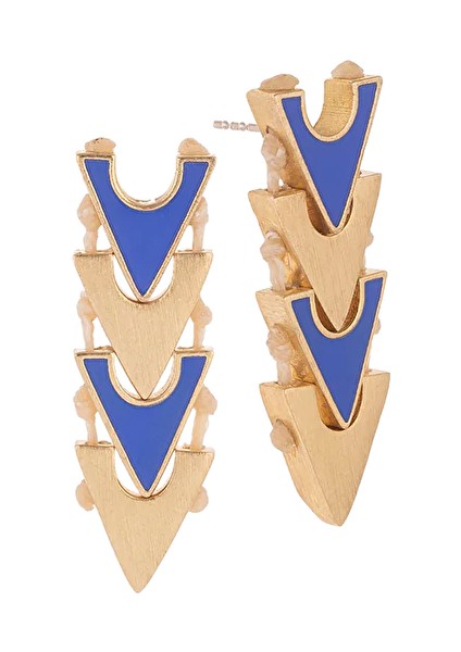 Yarı Mineli Rhythm Küpe