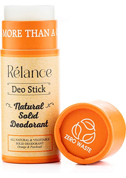 Roll On Deo Balm Stick Doğal Koltuk Altı Katı Deodorant Vegan Unisex (Orange) 50 G indirimleri