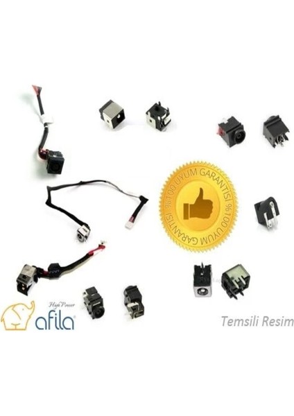 Casper Nirvana C350.5005-4L00X Notebook Dc Power Jack, Şarj Soketi