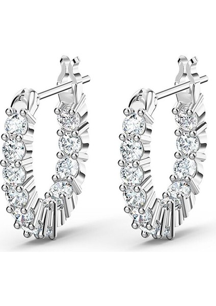 5562126 Swarovski Küpe Vıttore-Pe Mını Hoop Czwh-Rhs