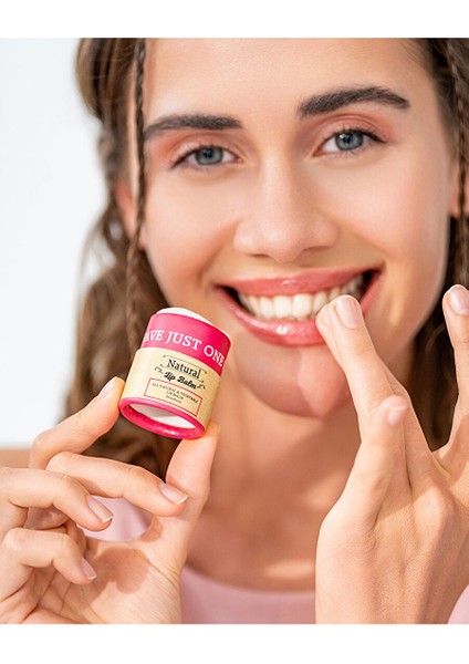 Dudak Bakımı, Lipbalm, Nemlendirici, Shea Yağı, Strawberry, Renksiz, Besleyici, 20G