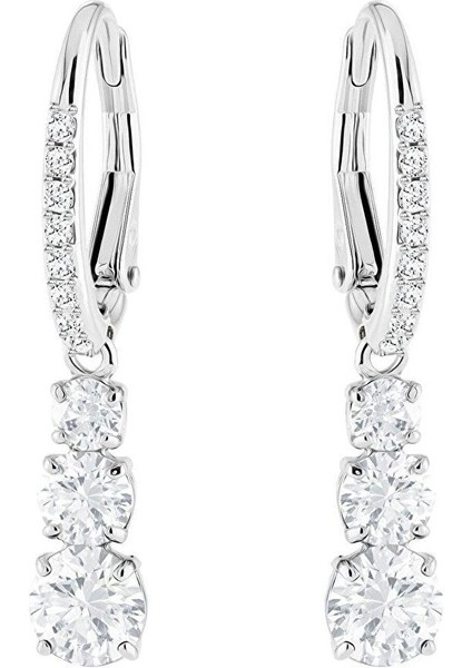 5416155 Swarovski Küpe Attract Trilogy:pe Rnd Czwh/rhs
