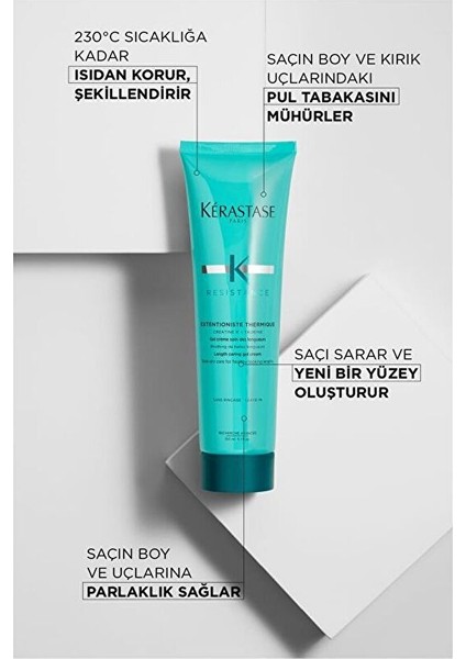 Resistance Extentioniste Thermique Isıya Karşı Koruyucu Krem 150 ml modelleri