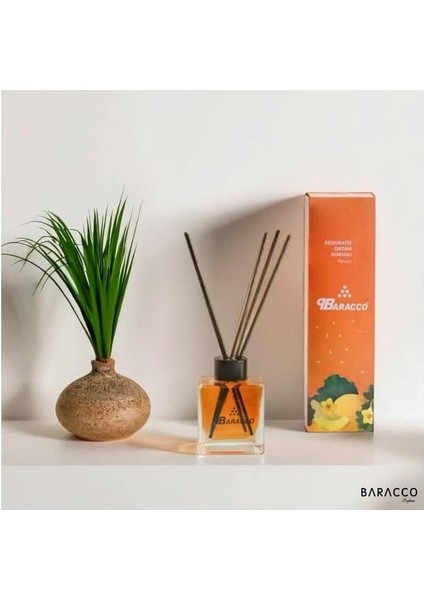 Kavun Aromalı Çubuklu Oda Spreyi – Baracco Tatlı ve Neşeli Koku (100 Ml)