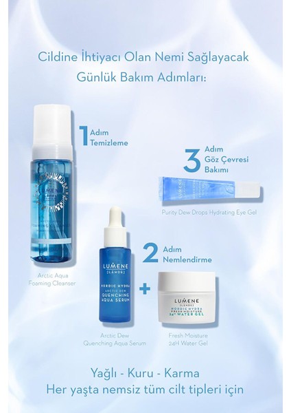 Arctic Aqua Foaming Cleanser - Kutup Kaynak Suyu Içeren Temizleme Köpüğü 150 ml fırsatları