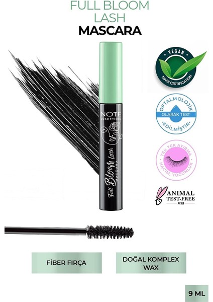 Note Full Bloom Lash Maskara