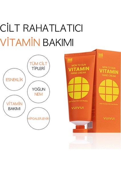 Kore Üretimi Vitamin Özlü Onarıcı ve Canlandırıcı El Kremi 100GR fiyatları