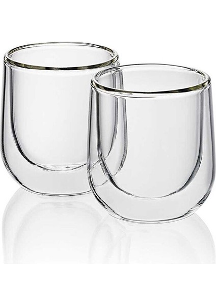 Fontana Çift Cidarlı Espresso Bardağı 2'li 60 ml
