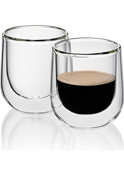 Fontana Çift Cidarlı Espresso Bardağı 2'li 60 ml fiyatları