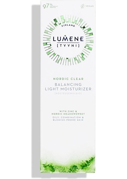 Balancing Light Moisturizer - Sebum Dengeleyici Su Bazlı Nemlendirici 50 ml