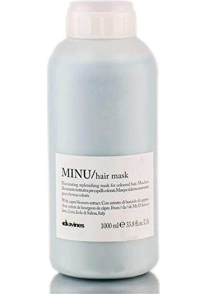 Minu Boyali Saçlar Koruyucu Bakim Kremi 1000ml