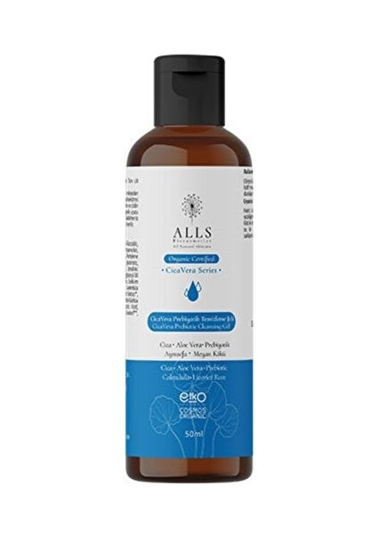Organik Cicavera Prebiyotik Temizleme Jeli 50 ml