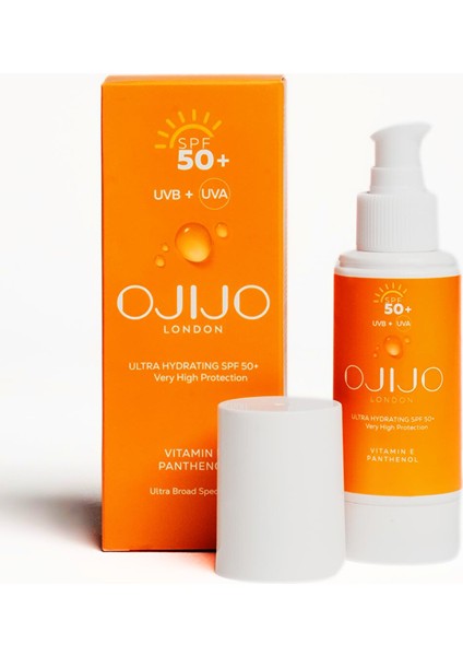 Spf 50 Yüksek Koruma Faktörlü ve Nemlendirici Etkili Güneş Koruyucu Krem 100 ml