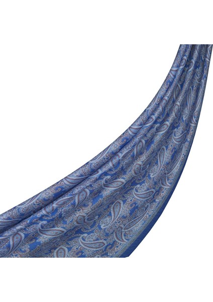 Ipekevi Desenli Tensoft Şal - Mezopotamya Desenli - Indigo fiyatları