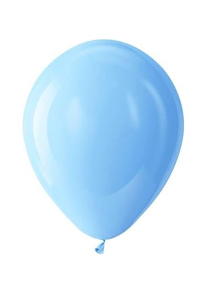 Açık Mavi Lateks Mini Balon 5 Inc 12 cm 10'lu