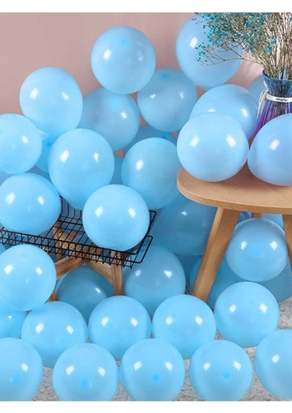 Açık Mavi Lateks Mini Balon 5 Inc 12 cm 10'lu fiyatları