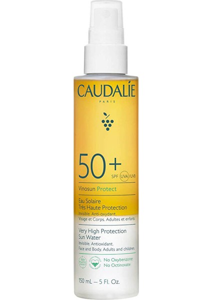 Vinosun Protect Spf 50 Güneş Suyu 150 ml