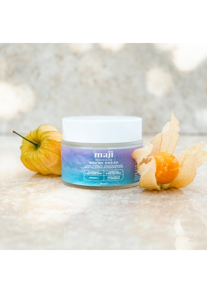 Dream Cream Leke Karşıtı Uyku Maskesi C Vitamini & Altın Çilek