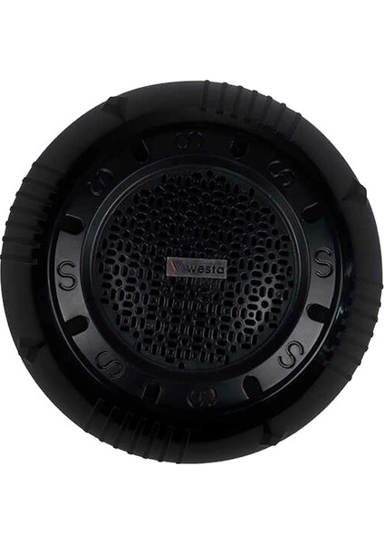 Westa WS-1119TB 13 cm Sıva Üstü Siyah Tavan Hoparlör (5047)
