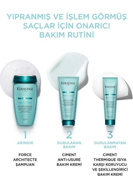 Resistance Ciment Anti Usure Bakım Sütü 200 ml modelleri