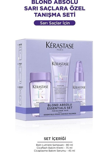 Blond Absolu Tanışma Seti