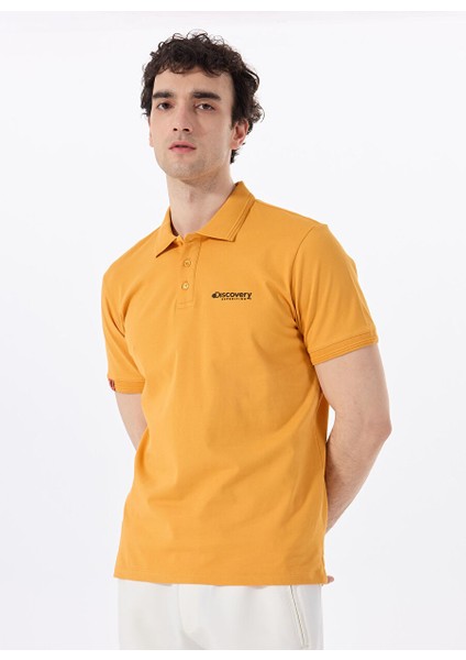 Turuncu Erkek Relaxed Fit Polo T-Shirt D4SM-TST3248