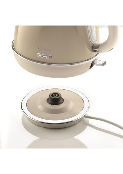 Vintage 1,7l Su Isıtıcı Kettle Bej modelleri