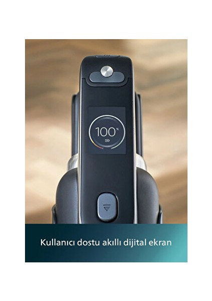 9000 Serisi AquaTrio Kablosuz Dikey Süpürge, Otomatik Temizleme ve Şarj İstasyonu​, AquaSpin Başlık, PowerCyclone Aqua,