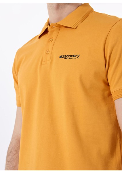 Turuncu Erkek Relaxed Fit Polo T-Shirt D4SM-TST3248 fırsatları