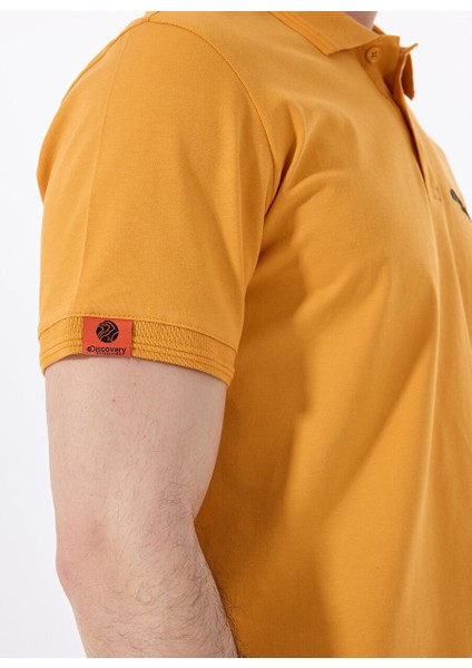 Turuncu Erkek Relaxed Fit Polo T-Shirt D4SM-TST3248 indirimleri