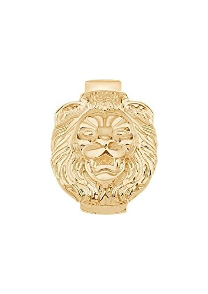 Altın Aslan Bileklik Charm